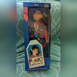 Vintage Punky Brewster Doll 1984 Original Box Never Removed Minor Box Damage